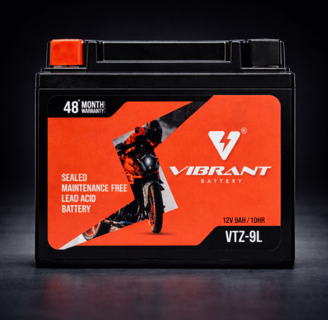 Vibrant Battery 9 L Two Wheeler Battery