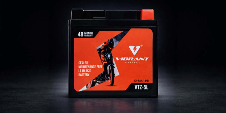 Vibrant Battery 5 L Two Wheeler Battery