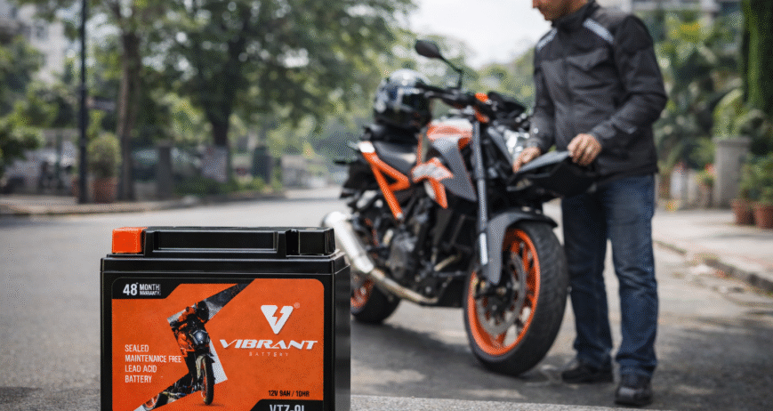 Why Vibrant Battery Is the Smart Choice for Two-Wheeler Riders.